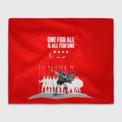 Плед 3D One for all & all for one!