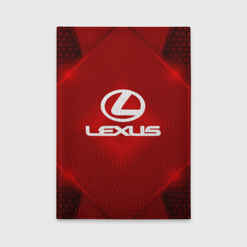 Обложка для автодокументов Lexus sport, цвет черный
