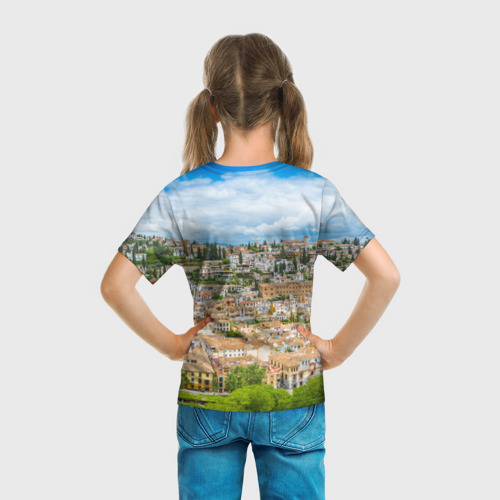 Детская футболка 3D Гранада (Испания), цвет 3D печать - фото 6