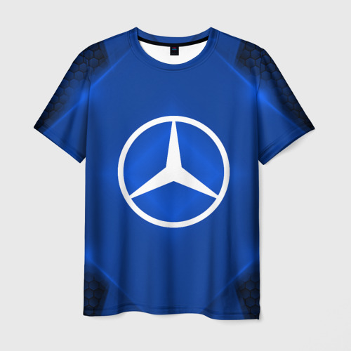 Мужская футболка 3D Mercedes SPORT, цвет 3D печать