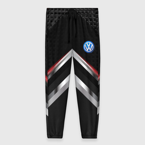 Женские брюки 3D Volkswagen abstract line, цвет 3D печать