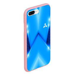 Чехол для iPhone 7Plus/8 Plus матовый Mitsubishi car sport sky - фото 2