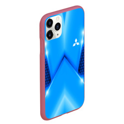 Чехол для iPhone 11 Pro Max матовый Mitsubishi car sport sky - фото 2