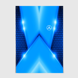 Постер Mercedes car sport sky