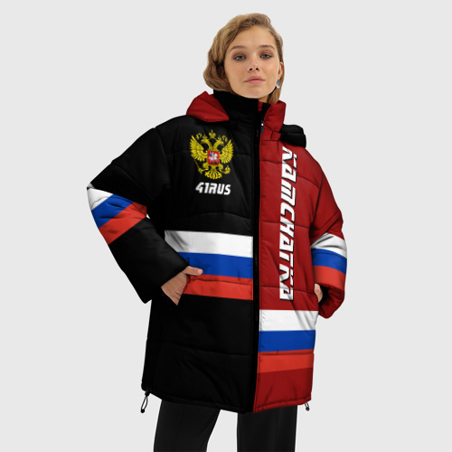 Женская зимняя куртка Oversize Kamchatka Камчатка, цвет черный - фото 3