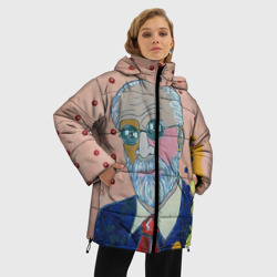 Женская зимняя куртка Oversize Зигмунд Фрейд - фото 2