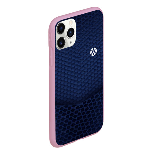 Чехол для iPhone 11 Pro Max матовый Volkswagen sport motors, цвет розовый - фото 3