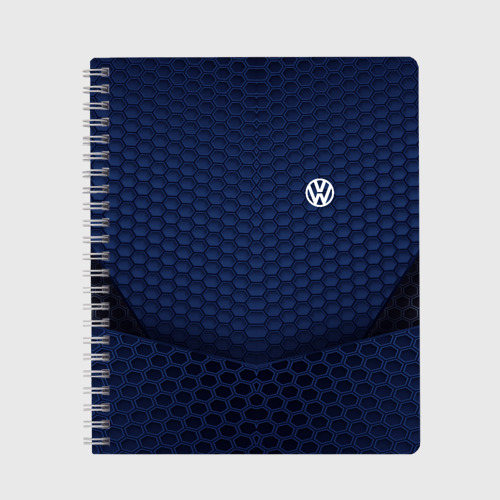 Тетрадь Volkswagen sport motors, цвет клетка