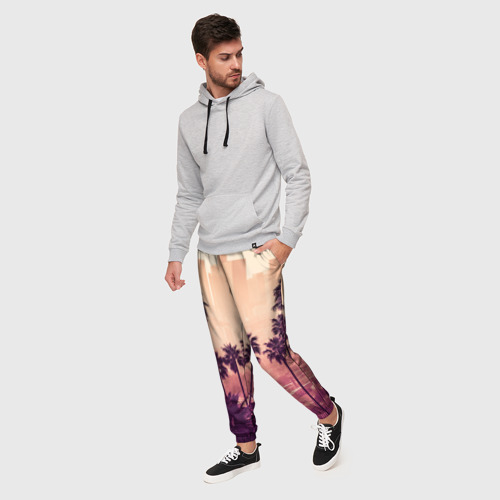 Мужские брюки 3D Los Angeles, цвет 3D печать - фото 3
