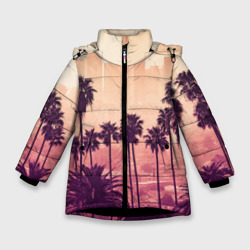 Зимняя куртка для девочек 3D Los Angeles