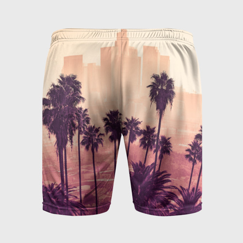 Мужские шорты спортивные Los Angeles, цвет 3D печать - фото 2