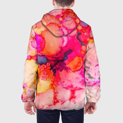 Мужская куртка 3D Весенние краски, цвет 3D печать - фото 5