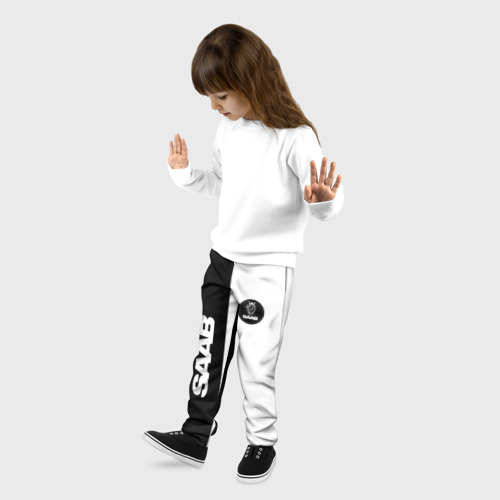 Детские брюки 3D Saab, цвет 3D печать - фото 3