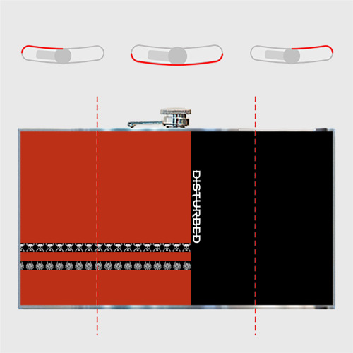 Фляга Disturbed - фото 5