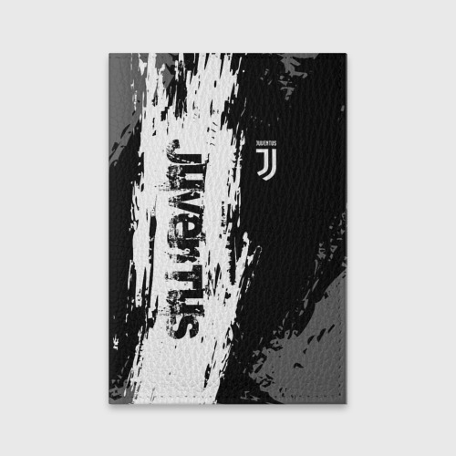 Обложка для паспорта матовая кожа Juventus Ювентус, цвет бирюзовый