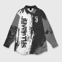 Мужская рубашка oversize 3D Juventus Ювентус