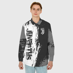 Мужская рубашка oversize 3D Juventus Ювентус - фото 2