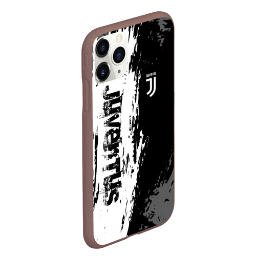 Чехол для iPhone 11 Pro Max матовый Juventus Ювентус, цвет коричневый - фото 3