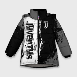 Зимняя куртка для девочек 3D Juventus Ювентус