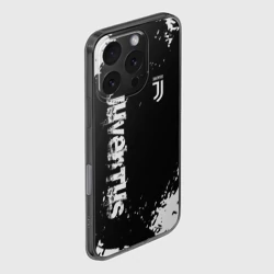 Чехол для iPhone 16 Pro силиконовый с защитой камеры Juventus Ювентус - фото 2