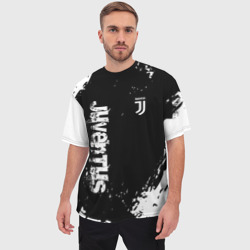 Мужская футболка oversize 3D Juventus Ювентус - фото 2