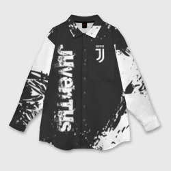 Мужская рубашка oversize 3D Juventus Ювентус