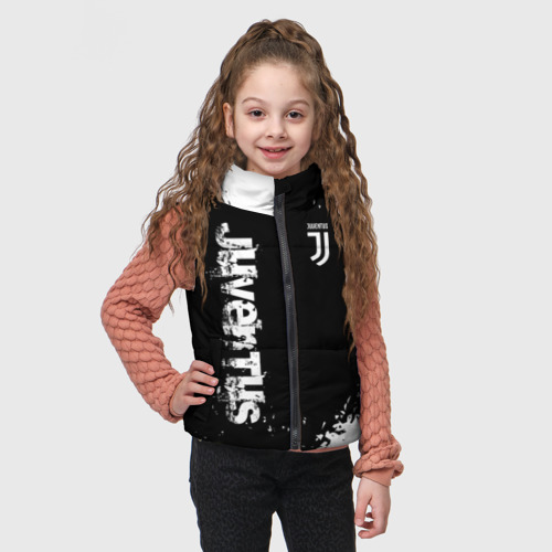 Детский жилет утепленный 3D Juventus Ювентус, цвет черный - фото 3