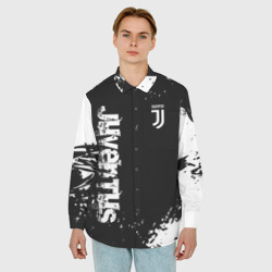 Мужская рубашка oversize 3D Juventus Ювентус - фото 2