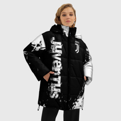 Женская зимняя куртка Oversize Juventus Ювентус - фото 2