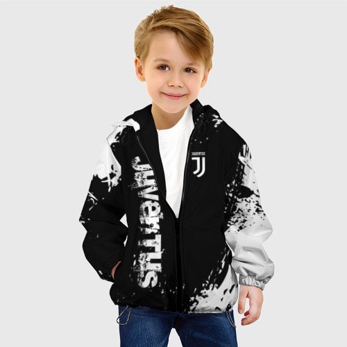 Детская куртка 3D Juventus Ювентус, цвет черный - фото 3