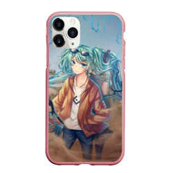 Чехол для iPhone 11 Pro Max матовый Suna Miku