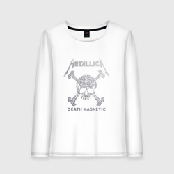 Женский лонгслив хлопок Metallica, death magnetic