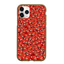 Чехол для iPhone 11 Pro Max матовый Угандийские Наклзы мем