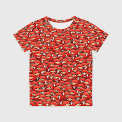 Детская футболка 3D Угандийские Наклзы мем