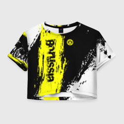 Женская футболка Crop-top 3D Borussia sport