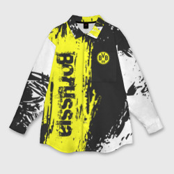 Женская рубашка oversize 3D Borussia sport