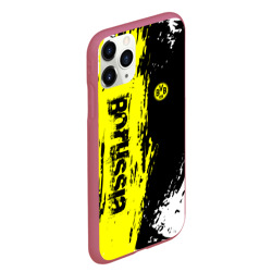 Чехол для iPhone 11 Pro Max матовый Borussia sport - фото 2