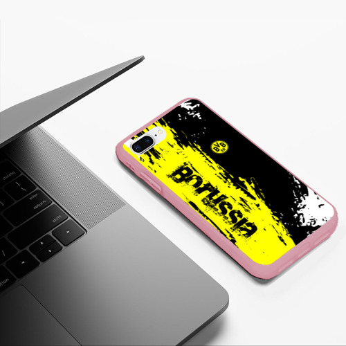 Чехол для iPhone 7Plus/8 Plus матовый Borussia sport, цвет баблгам - фото 5