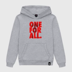Женская толстовка хлопок Один за всех
