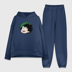 Женский костюм хлопок Oversize Midoriya