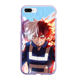 Чехол для iPhone 7Plus/8 Plus матовый My Hero Academia напрягся