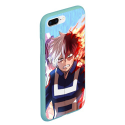 Чехол для iPhone 7Plus/8 Plus матовый My Hero Academia напрягся - фото 2