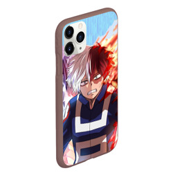 Чехол для iPhone 11 Pro Max матовый My Hero Academia напрягся - фото 2