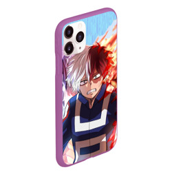 Чехол для iPhone 11 Pro Max матовый My Hero Academia напрягся - фото 2