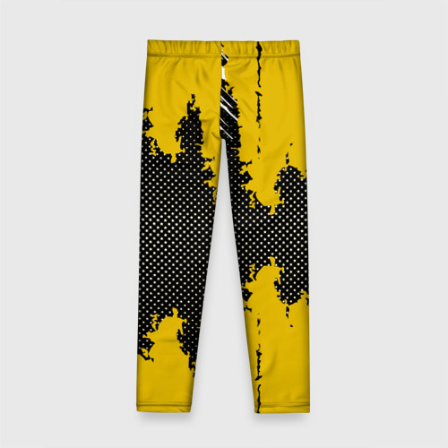 Детские леггинсы 3D BORUSSIA SPORT YELLOW - фото 2