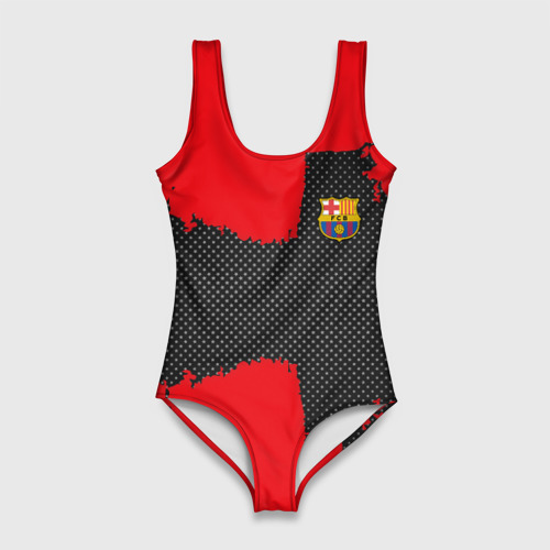 Женский купальник 3D BARCELONA SPORT RED, цвет 3D печать