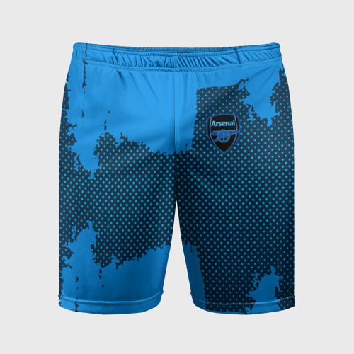 Мужские шорты спортивные ARSENAL SPORT BLUE , цвет 3D печать