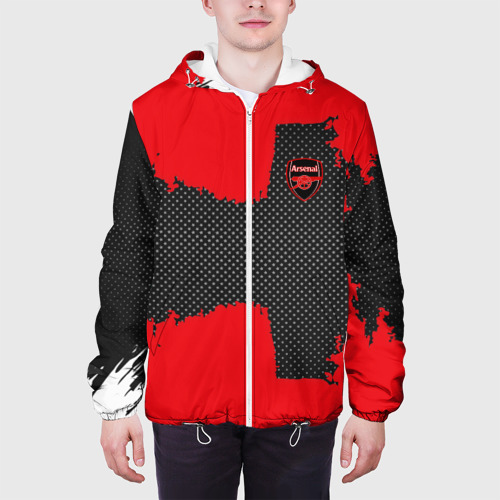 Мужская куртка 3D ARSENAL SPORT RED - фото 4