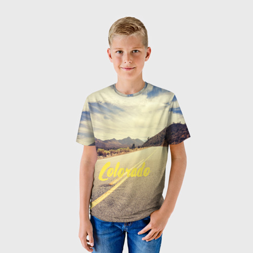 Детская футболка 3D Colorado, цвет 3D печать - фото 3