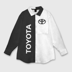 Женская рубашка oversize 3D Toyota